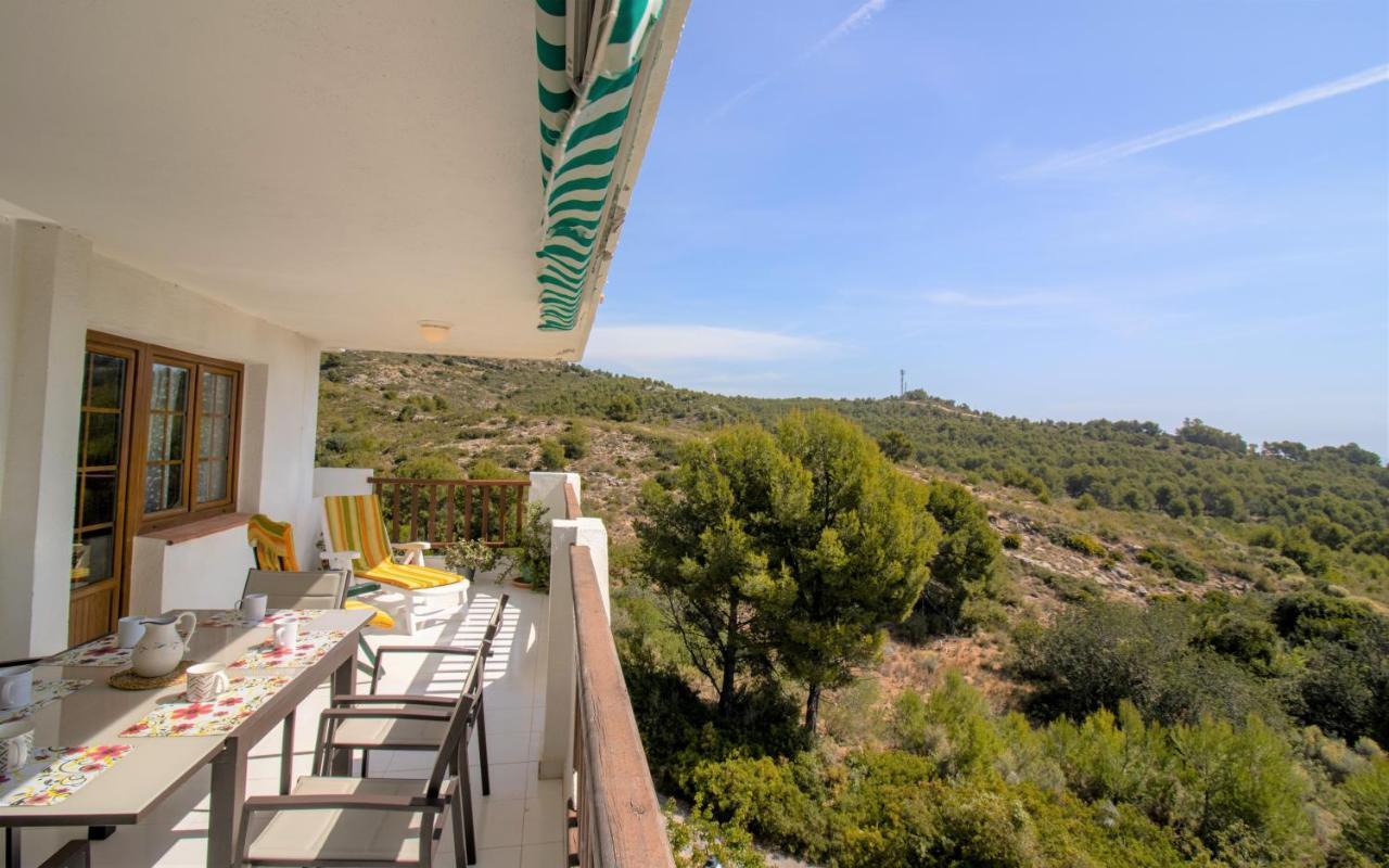 Terraza Con Vistas Espectaculares - Haciendas Albert Villas Alcossebre المظهر الخارجي الصورة